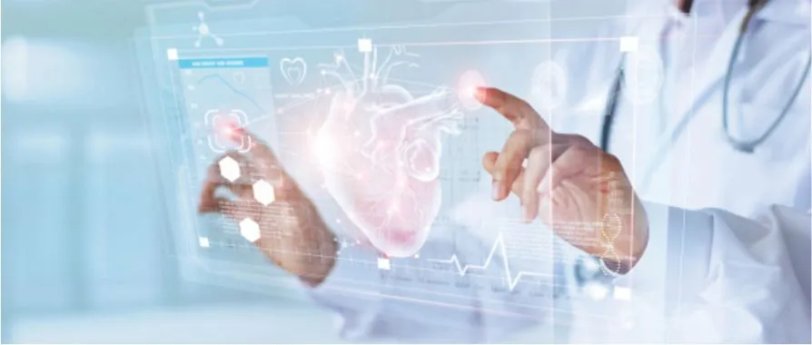 Consultorio y equipo de cardiología del Centro Médico Chacabuco.